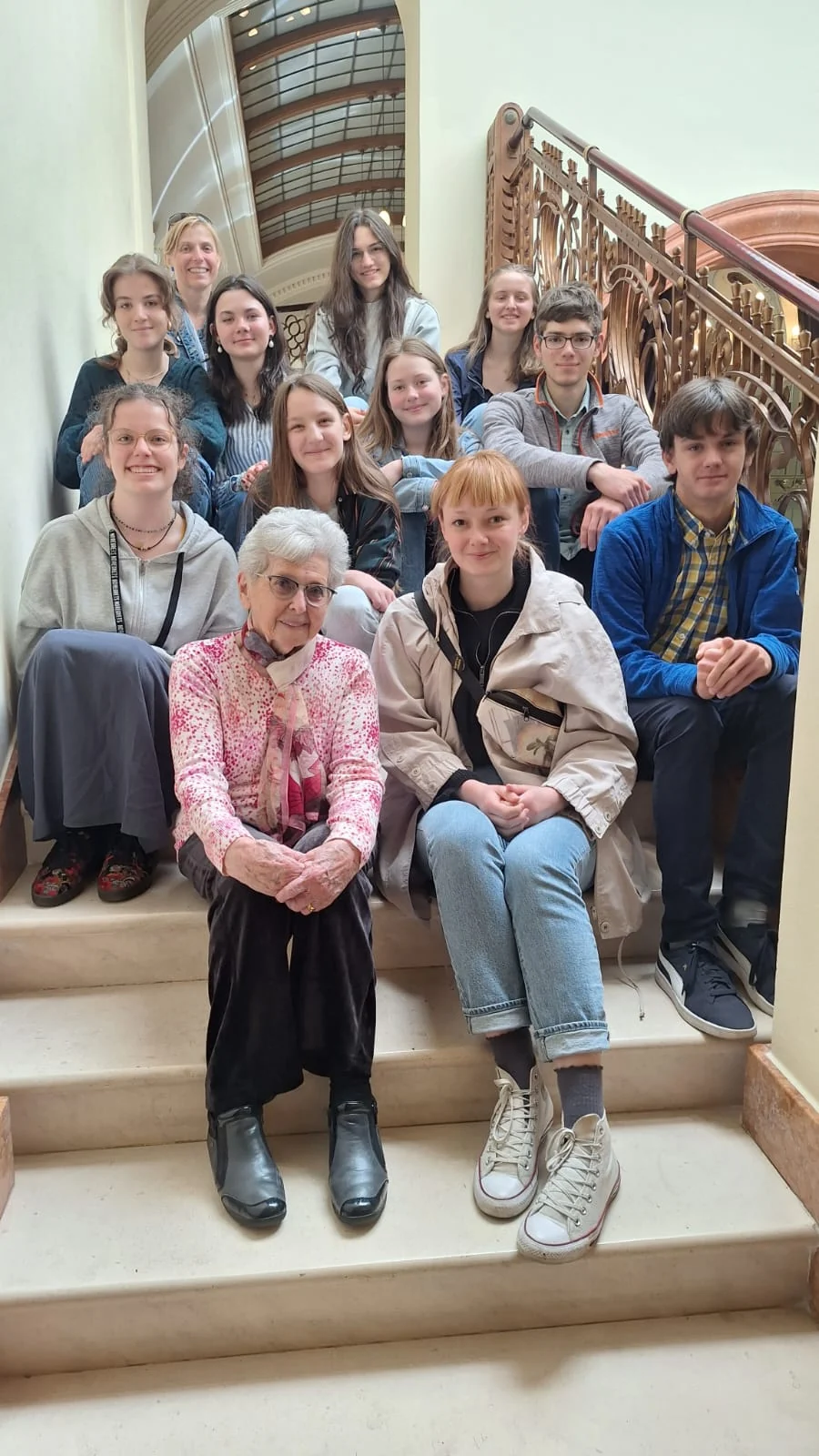 The Memory of Nations Theatre group meeting Milena Grenfell-Baines
